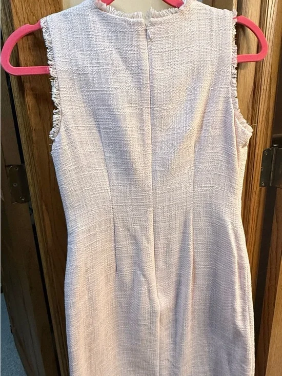 Karl Lagerfeld Pink Tweed Dress - Picture 3 of 6